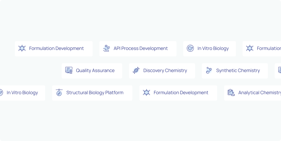 biotechnology icon set design example