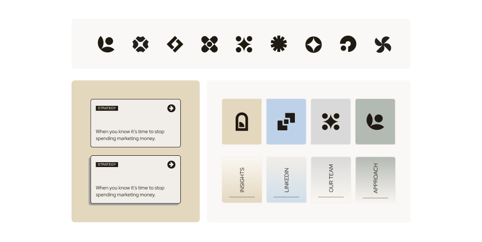 clearstart icon set design example